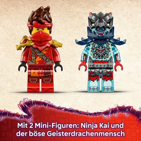 Produktbild: LEGO NINJAGO Kais Motorradrennen - Set mit Ninja-Bikes - 71838