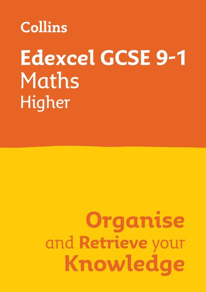 Produktbild: Edexcel GCSE 9-1 Maths Higher Organise and Retrieve Your Knowledge
