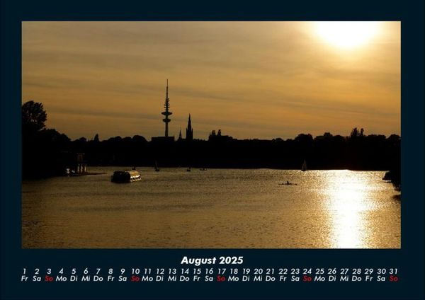 Produktbild: Hamburg 2025 Fotokalender DIN A4