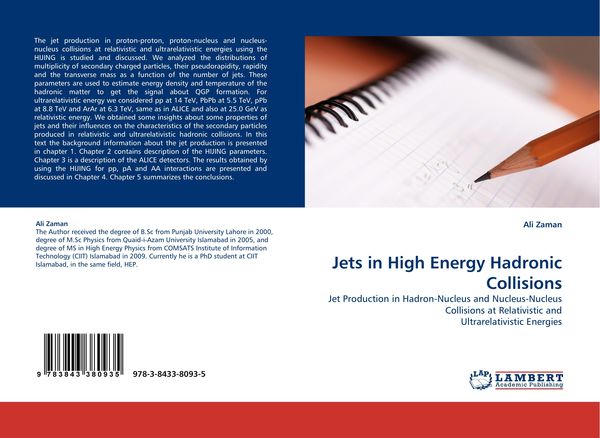 Produktbild: Jets in High Energy Hadronic Collisions