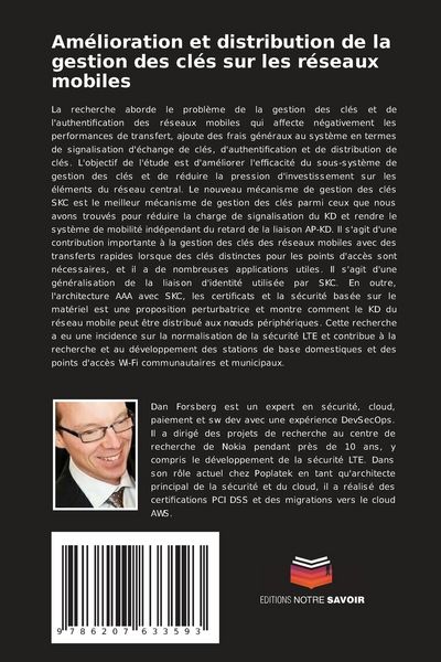 Produktbild: Am&eacute;lioration et distribution de la gestion des cl&eacute;s sur les r&eacute;seaux mobiles