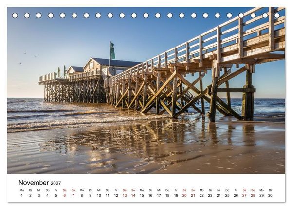 Produktbild: So Sch&ouml;n ist Norddeutschland (Tischkalender 2027 DIN A5 quer), CALVENDO Monatskalender