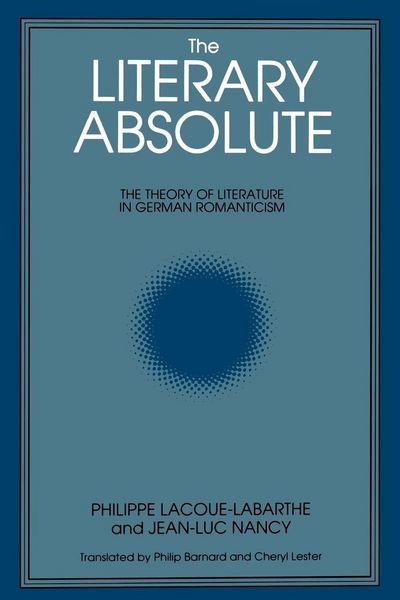Produktbild: The Literary Absolute