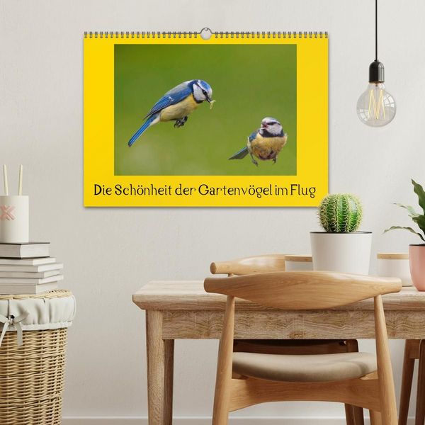Produktbild: Die Sch&ouml;nheit der Gartenv&ouml;gel im Flug (Wandkalender 2027 DIN A3 quer), CALVENDO Monatskalender