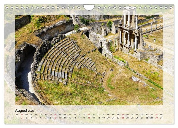 Produktbild: Volterra Perle der Toskana (Wandkalender 2026 DIN A4 quer), CALVENDO Monatskalender
