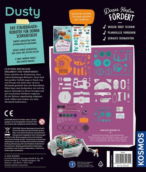 Produktbild: Dusty - Dein saugstarker Robo-Helfer