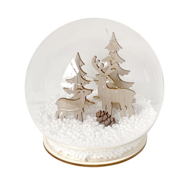 HTI-Living Schneekugel Rehe Schneekugel Rehe