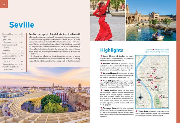 Produktbild: Moon Seville, Granada & Andalusia: With Cordoba, Malaga & Tangier (First Edition)