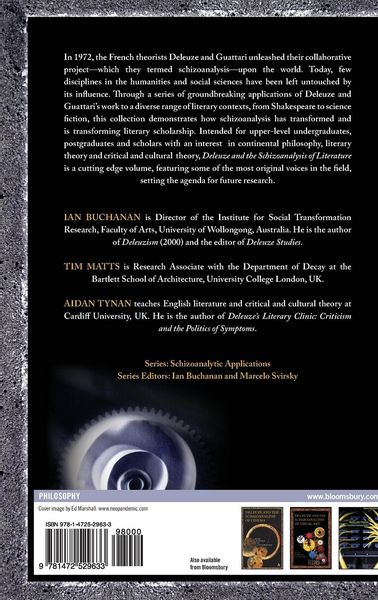 Produktbild: Deleuze and the Schizoanalysis of Literature