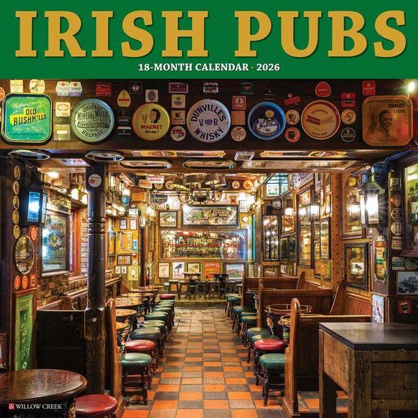 Produktbild: Irish Pubs 2026 Wall Calendar