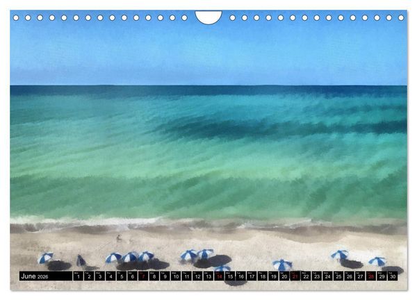 Produktbild: Beautiful Beaches Of Naples (Wall Calendar 2026 DIN A4 landscape), CALVENDO 12 Month Wall Calendar