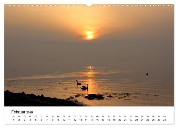 Produktbild: Ostseek&uuml;ste 2026 (Wandkalender 2026 DIN A2 quer), CALVENDO Monatskalender