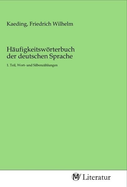 Produktbild: H&auml;ufigkeitsw&ouml;rterbuch der deutschen Sprache
