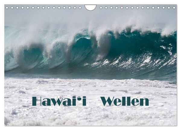 Produktbild: Hawai'i Wellen (Wandkalender 2026 DIN A4 quer), CALVENDO Monatskalender