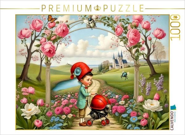 CALVENDO Puzzle Frühjahrsspaziergang | 1000 Teile Lege-Größe 64x48cm Foto-Puzzle für glückliche Stunden