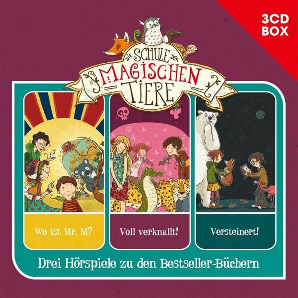 Produktbild: Schule der magischen Tiere - 3-CD Hspbox Vol. 3