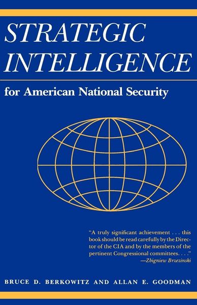 Produktbild: Strategic Intelligence for American National Security