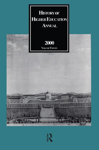 Produktbild: History of Higher Education Annual: 2000
