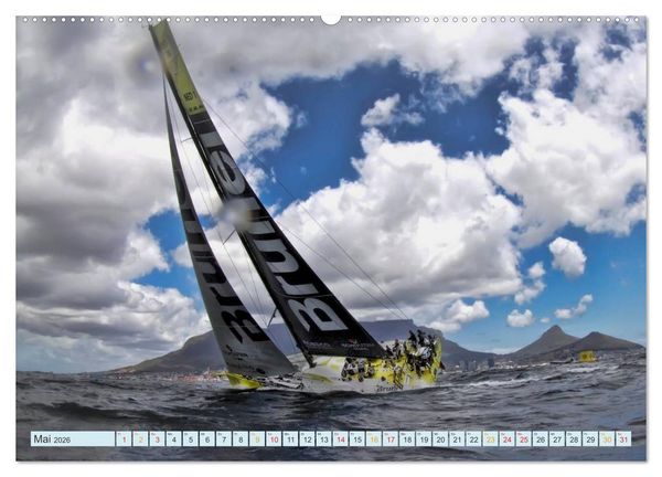 Produktbild: Segeln - Freiheit und Abenteuer (hochwertiger Premium Wandkalender 2026 DIN A2 quer), Kunstdruck in Hochglanz