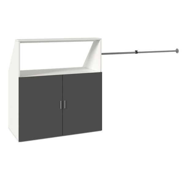 Produktbild: Dachschr&auml;gen Kleiderschrank mit Stange Dacho M