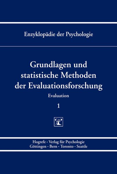 Produktbild: Grundlagen und statistische Methoden der Evaluationsforschung