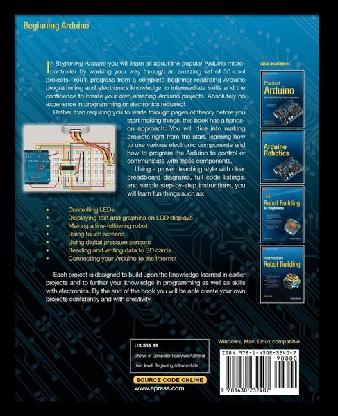 Produktbild: Beginning Arduino