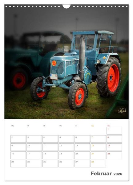 Produktbild: Oldtimer - mein Trecker (Wandkalender 2026 DIN A3 hoch), CALVENDO Monatskalender