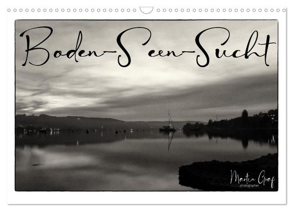 Produktbild: Boden-Seen-Sucht (Wandkalender 2027 DIN A3 quer), CALVENDO Monatskalender