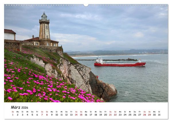 Produktbild: Nordspanien (Wandkalender 2026 DIN A2 quer), CALVENDO Monatskalender