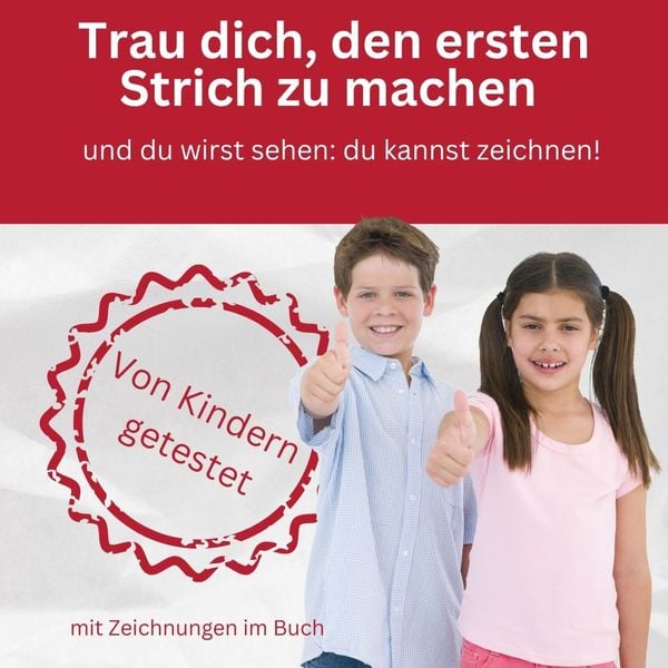 Produktbild: Die Kunst des Zeichnens f&uuml;r Kinder &Uuml;bungsbuch - Zeichentechniken