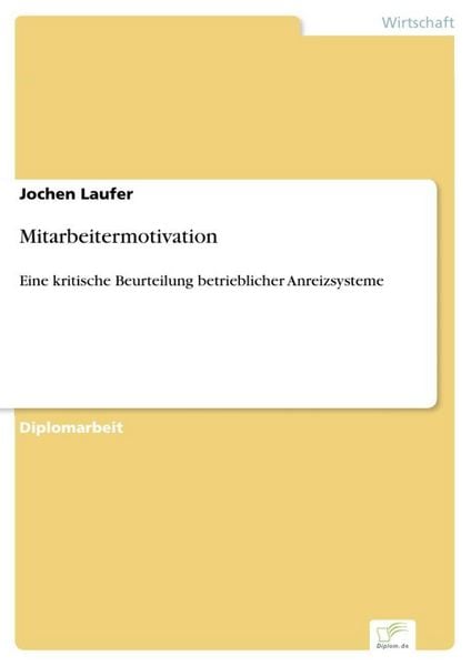 Produktbild: Mitarbeitermotivation