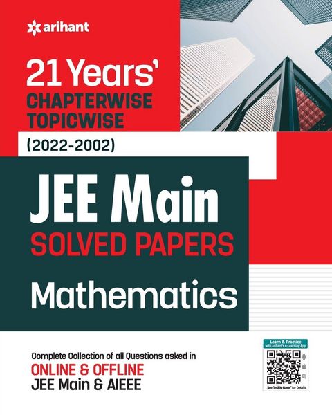 Produktbild: 21Years Chapterwise Topicwise (2022-2002) JEE Main Solved Papers Mathematics