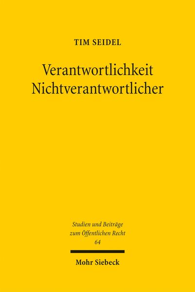 Produktbild: Verantwortlichkeit Nichtverantwortlicher