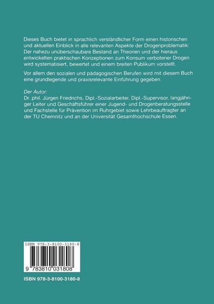Produktbild: Drogen und Soziale Arbeit