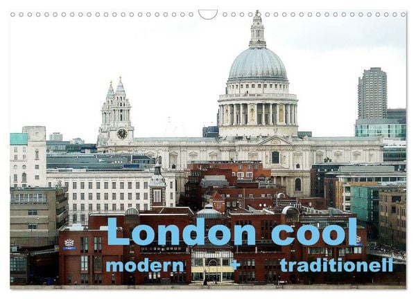 Produktbild: London cool - modern + traditionell (Wandkalender 2026 DIN A3 quer), CALVENDO Monatskalender