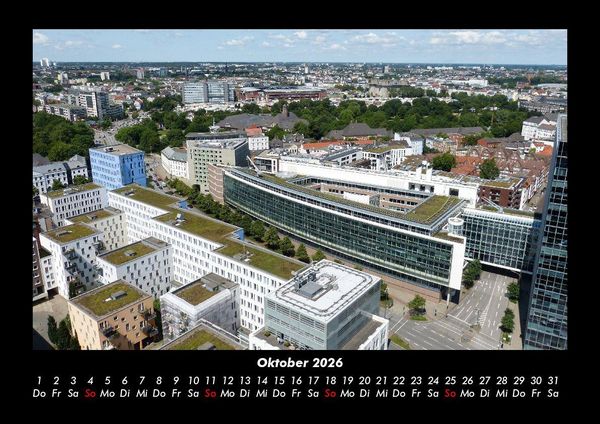 Produktbild: Hamburg 2026 Fotokalender DIN A3