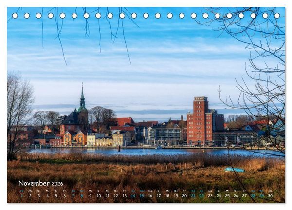 Produktbild: Maritimes Kappeln - Rund um den Hafen (Tischkalender 2026 DIN A5 quer), CALVENDO Monatskalender