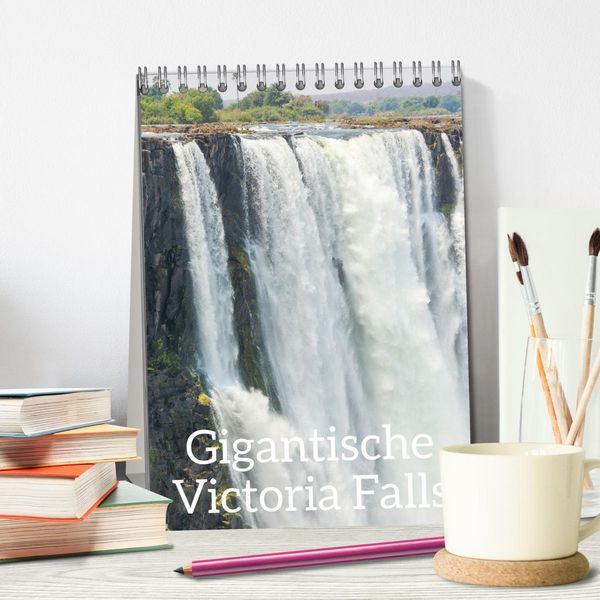 Produktbild: Gigantische Victoria Falls (Tischkalender 2026 DIN A5 hoch), CALVENDO Monatskalender