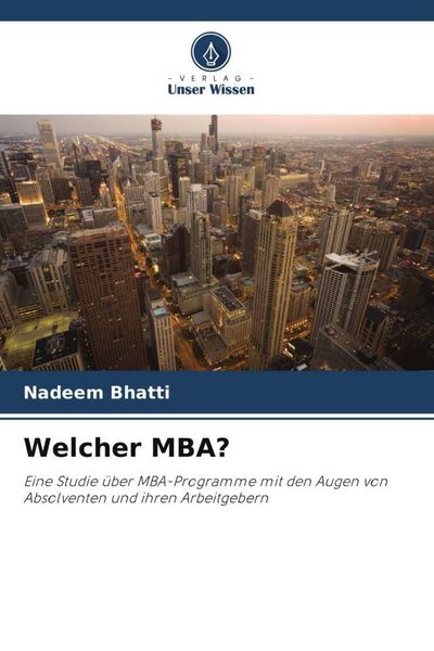 Produktbild: Welcher MBA?