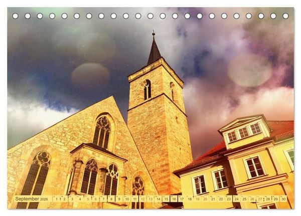 Produktbild: ERFURT obercool (Tischkalender 2026 DIN A5 quer), CALVENDO Monatskalender