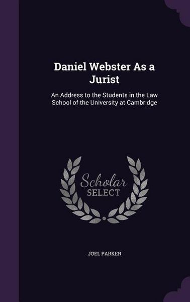 Produktbild: Daniel Webster As a Jurist