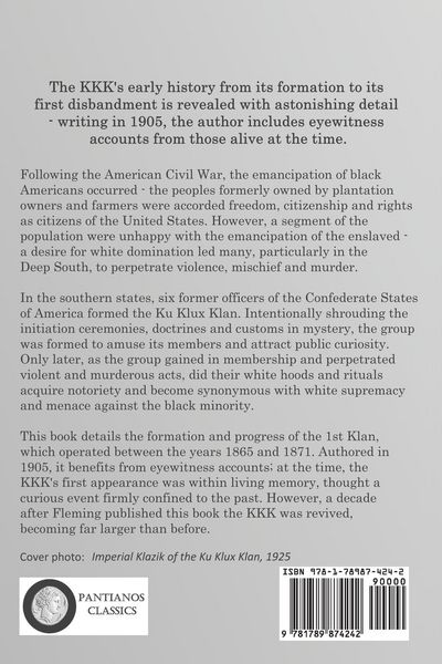 Produktbild: Ku Klux Klan: Its Origin, Growth and Disbandment