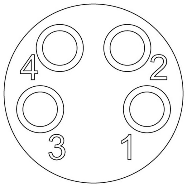 Produktbild: TRU COMPONENTS TC-13751984 Anschlussleitung M8 x 1 Buchse, gerade 0.2 m Polzahl Sensoren: 4 1 St.