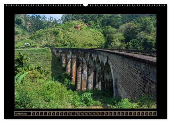 Produktbild: Sri Lanka - Landschaft und Kultur (Wandkalender 2026 DIN A2 quer), CALVENDO Monatskalender