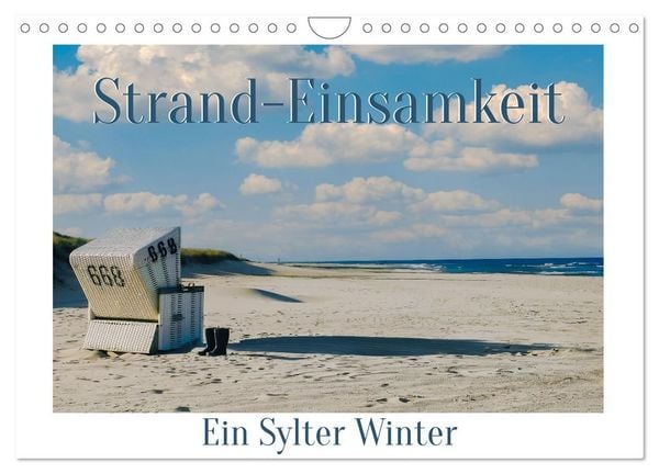 Produktbild: Strand-Einsamkeit. Ein Sylter Winter (Wandkalender 2027 DIN A4 quer), CALVENDO Monatskalender