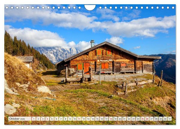 Produktbild: Sch&ouml;ne Gr&uuml;&szlig;e aus Dienten (Wandkalender 2026 DIN A4 quer), CALVENDO Monatskalender