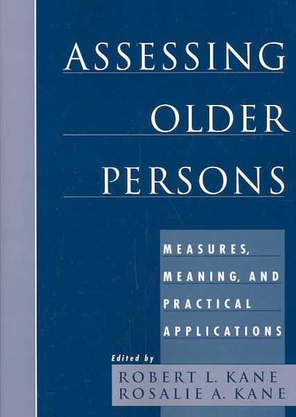 Produktbild: Assessing Older Persons: Measures, Meaning, and Practical Applications