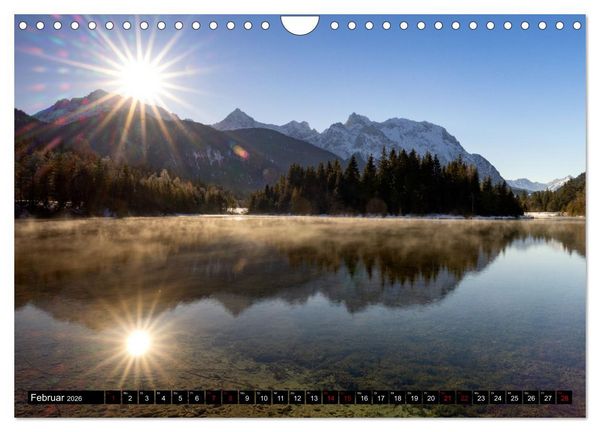Produktbild: Seen im Werdenfelser Land (Wandkalender 2026 DIN A4 quer), CALVENDO Monatskalender