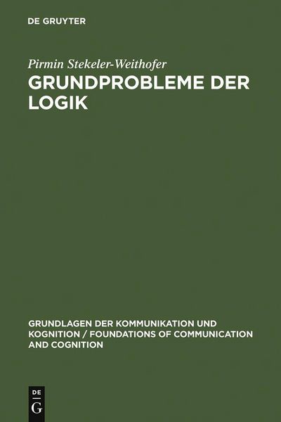 Produktbild: Grundprobleme der Logik