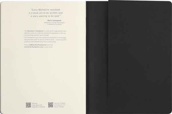Produktbild: Moleskine X Blackpink Cahier XL, blanko, weicher Einband